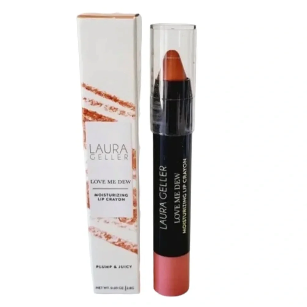 💎 Laura Geller LOVE ME DEW Moisturizing Lip Crayon Buttery Lips APRICOT DREAM